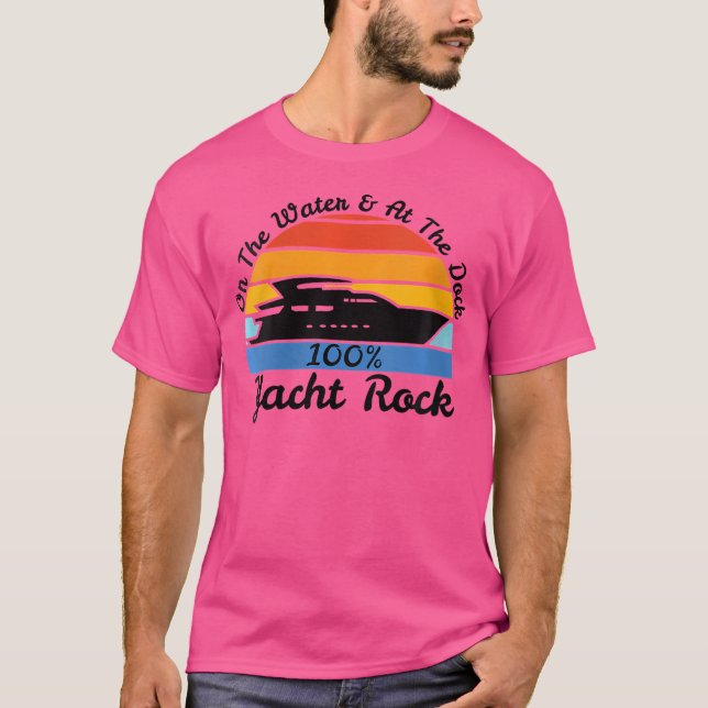T-shirt Où Yacht Rock (Devant)