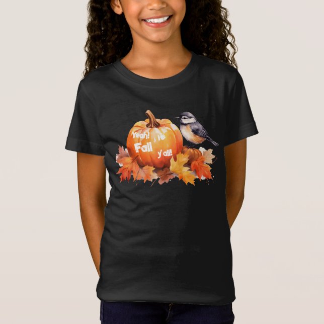 T-Shirt "Ouais ! C'est l'automne !" (Devant)