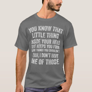 T-shirt Ouais, je n'en ai pas un de ces humours sarcastiqu