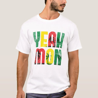 T-shirt Ouais Mon Vacances Jamaïcaines