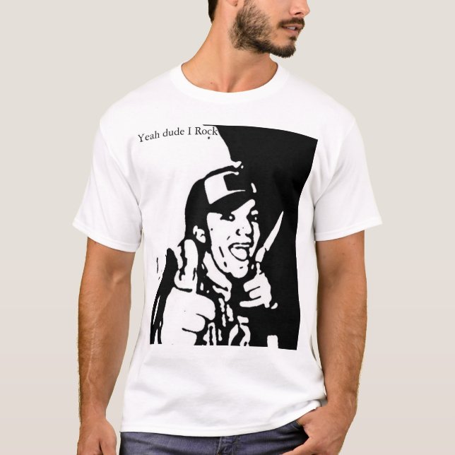 T-shirt Ouais roche du type I (Devant)