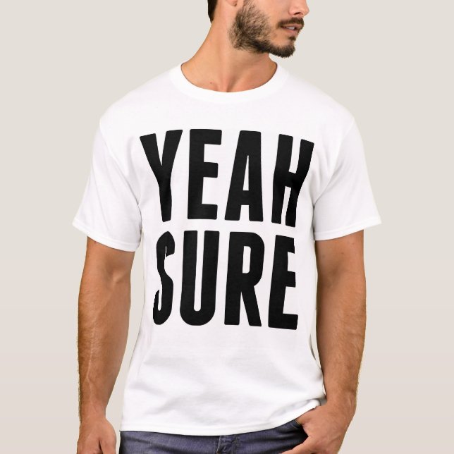 T-SHIRT OUAIS SÛR (Devant)