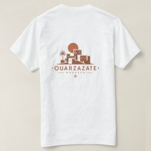 T-Shirt Ouarzazate Maroc Vêtements de rue de voy