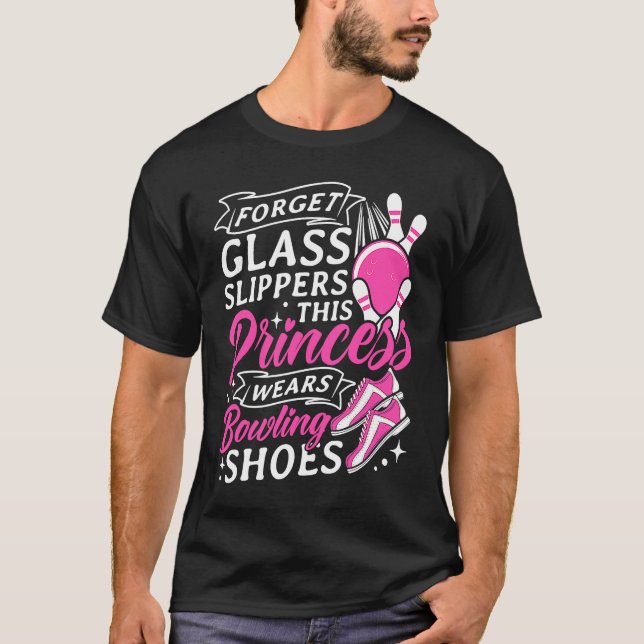 T-shirt Oubliez Les Chaussures En Verre Cette Princesse Po (Devant)