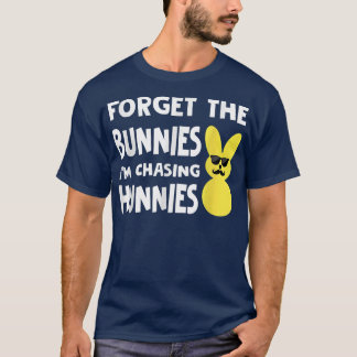 T-shirt Oubliez les lapins que je chasse les Hunnies Toddl