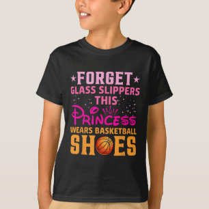 T-shirt Oubliez les pantoufles Gl, cette princesse porte d