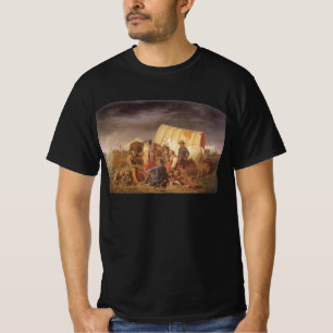 T-shirt Ouest américain vintage, conseils sur la prairie p