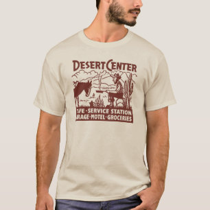 T-shirt Ouest central de désert vintage de l'itinéraire 66