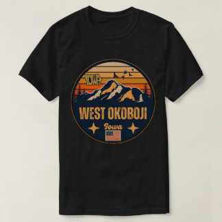 T-shirt Ouest Okoboji, Iowa