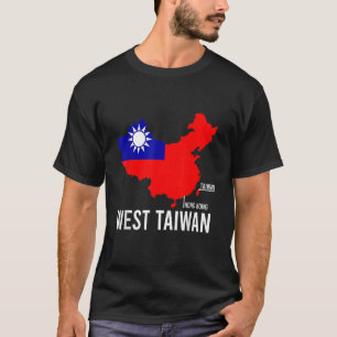 T-shirt Ouest Taïwan Ouest Taïwan Ouest Taïwan