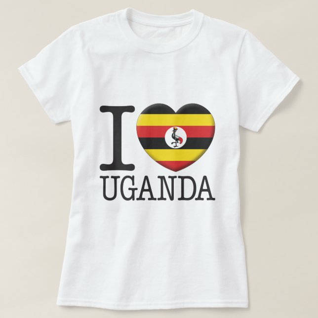 T-shirt Ouganda (Design devant)