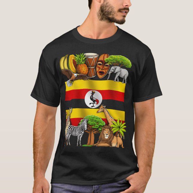 T-shirt Ouganda (Devant)