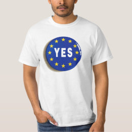 T-shirt Oui à l'UE - séjour dans l'Union européenne