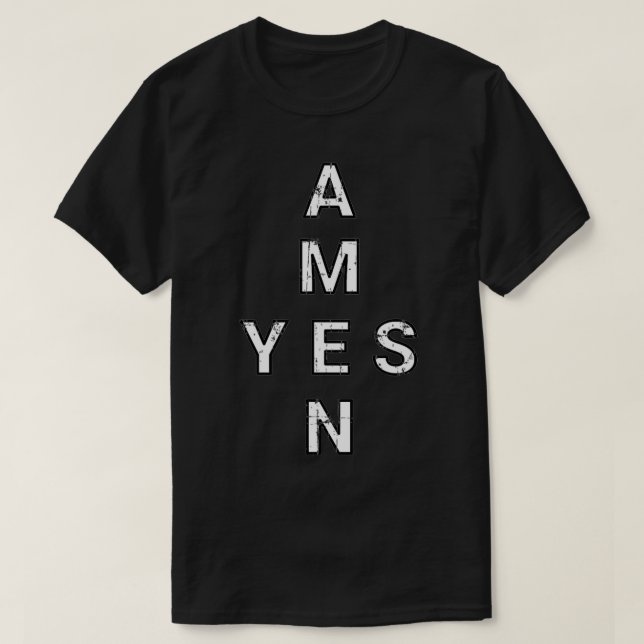 T-shirt Oui & Amen (Design devant)
