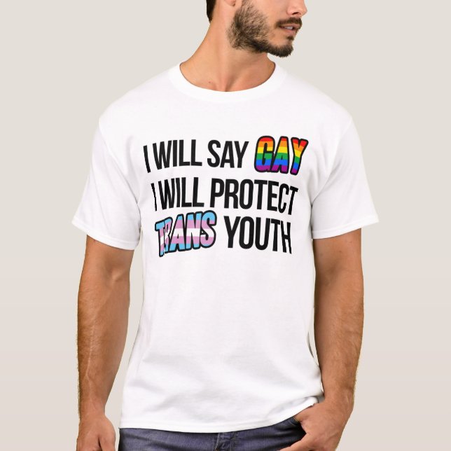 T-Shirt Oui aux gays (Devant)
