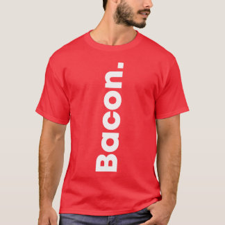 T-shirt Oui Bacon non Kevin Amateurs de nourriture Amateur