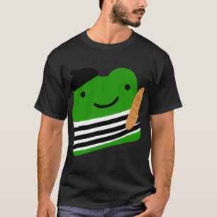 T-shirt oui baguette grenouille française