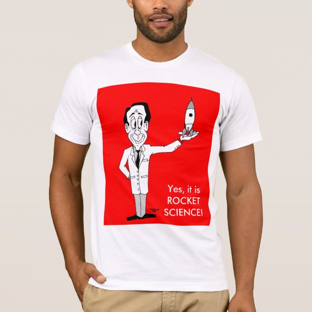 T-shirt Oui, c'est des ÉTUDES SPATIALES ! (Devant)