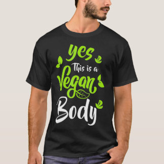 T-shirt Oui C'est un corps végétal corps naturel culturale