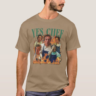 T-shirt Oui Chef Jeremy Allen Whitehe Bearv Show garçon fa