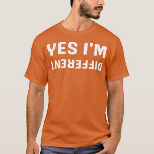 T-shirt oui, différent