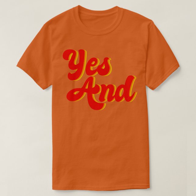 T-shirt Oui Et Amélioration (Design devant)