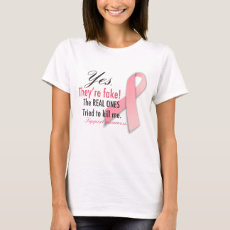 T-shirt OUI ils sont les faux vrais essayés pour me tuer