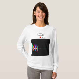 T-shirt Oui, j'ai froid