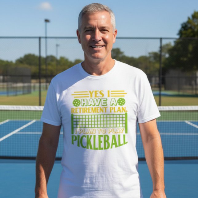 T-shirt Oui, j'ai un plan de retraite  (Créateur téléchargé)
