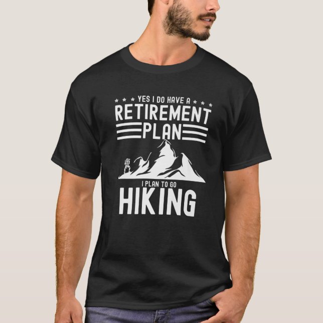 T-shirt Oui J'Ai Un Régime De Retraite Femmes Hommes Campi (Devant)