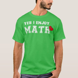 T-shirt Oui, j'aime les maths2