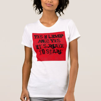 T-shirt Oui je boite et oui il est grossier pour regarder