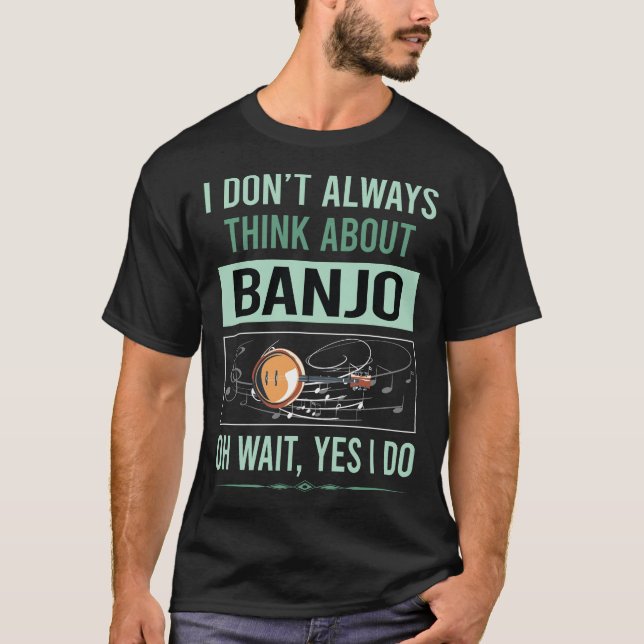 T-shirt Oui, je fais Banjo (Devant)