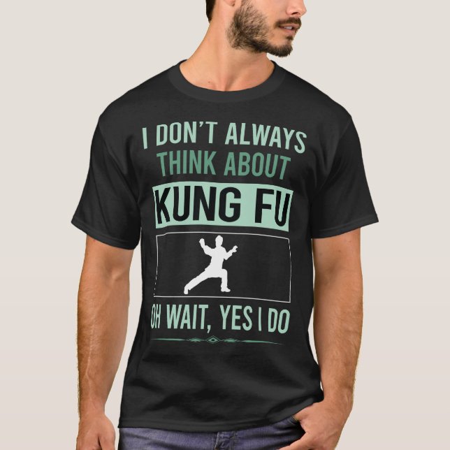 T-shirt Oui, je fais Kung Fu (Devant)
