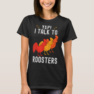 T-shirt Oui Je Parle Aux Cocosters Agricole Homestead Poul