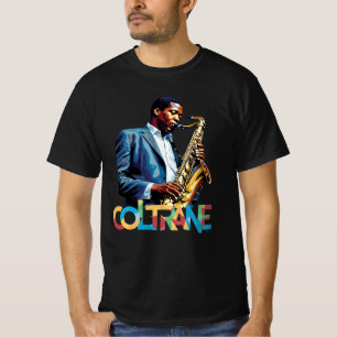 T-shirt Oui, je parle Coltrane - Jazz Music Lover