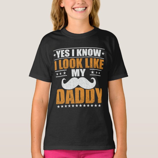 T-shirt Oui, je sais que j'ai l'air de papa (Devant)