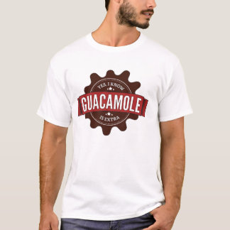 T-shirt Oui, je sais que le guacamole est chemise