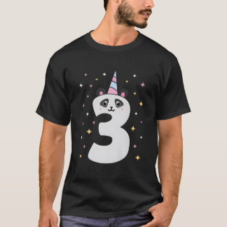 T-shirt Oui JE SUIS 3 Thème Panda 3e Py