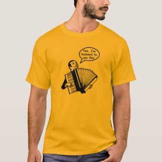 T-shirt Oui, je suis autorisé pour employer ceci