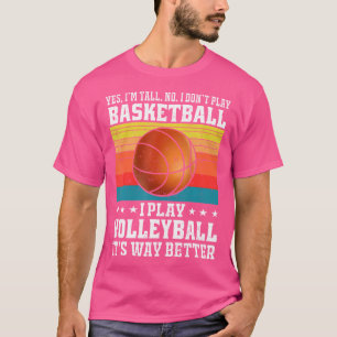 T-shirt Oui Je Suis Grand Non Je Ne Joue Pas Au Basket-Bal