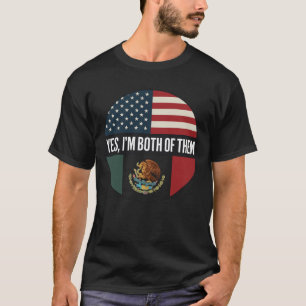 T-shirt Oui, je suis les deux - Fier double identité citoy