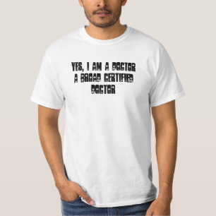 T-shirt Oui, je suis un docteur