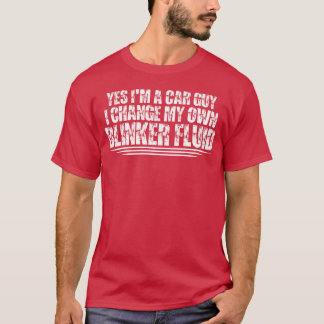 T-shirt Oui, je suis un gars de la voiture, je change mon