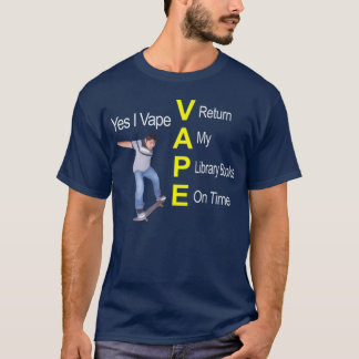 T-shirt Oui je vape Dank