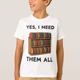 T-shirt Oui j'en ai besoin tous les hommes étagère Disc Go