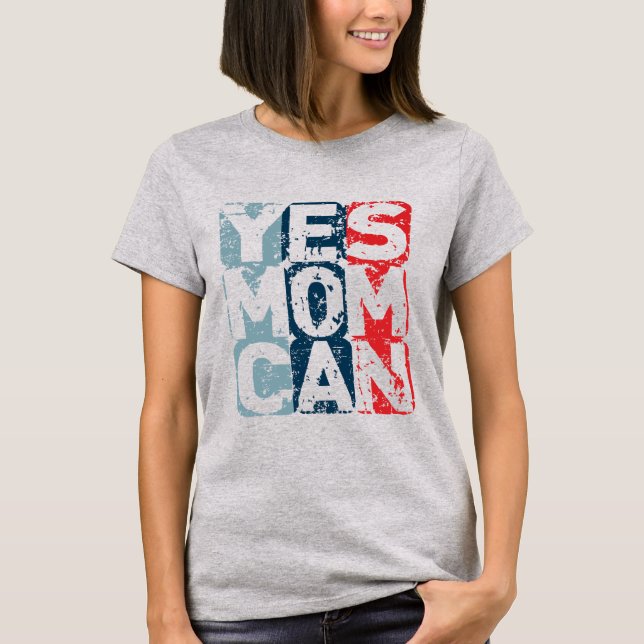 T-shirt Oui Maman Peut (Devant)