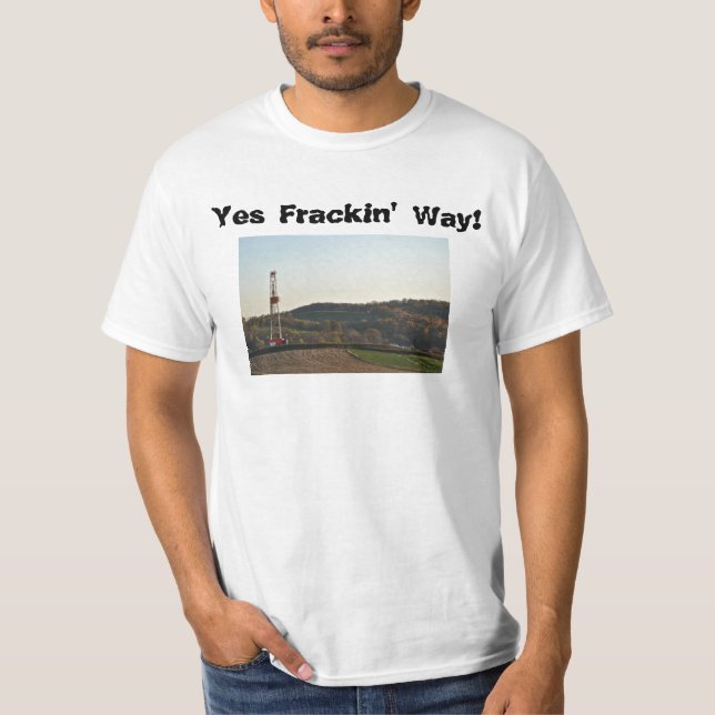 T-shirt Oui manière de Frackin ! (Devant)