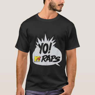 T-shirt OUI ! MTV Raps Comic Book Talk Bulle