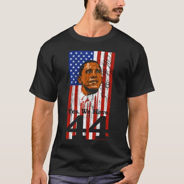 T-shirt Oui, nous avons. (cru) (Devant)